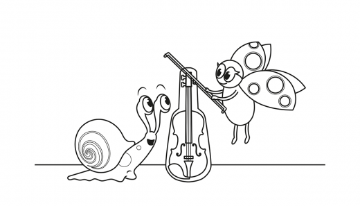 kolorowanka Baczne Oczka