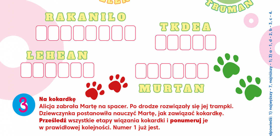 Jak masz na imię? / Na kokardkę