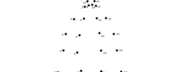 Choinka połącz punkty