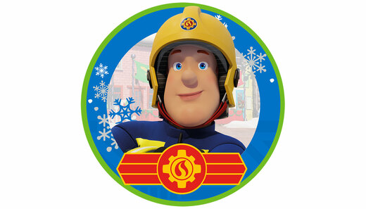 Zimowa odznaka - Strażak Sam 14