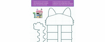 Puzzle Koci Domek Gaby